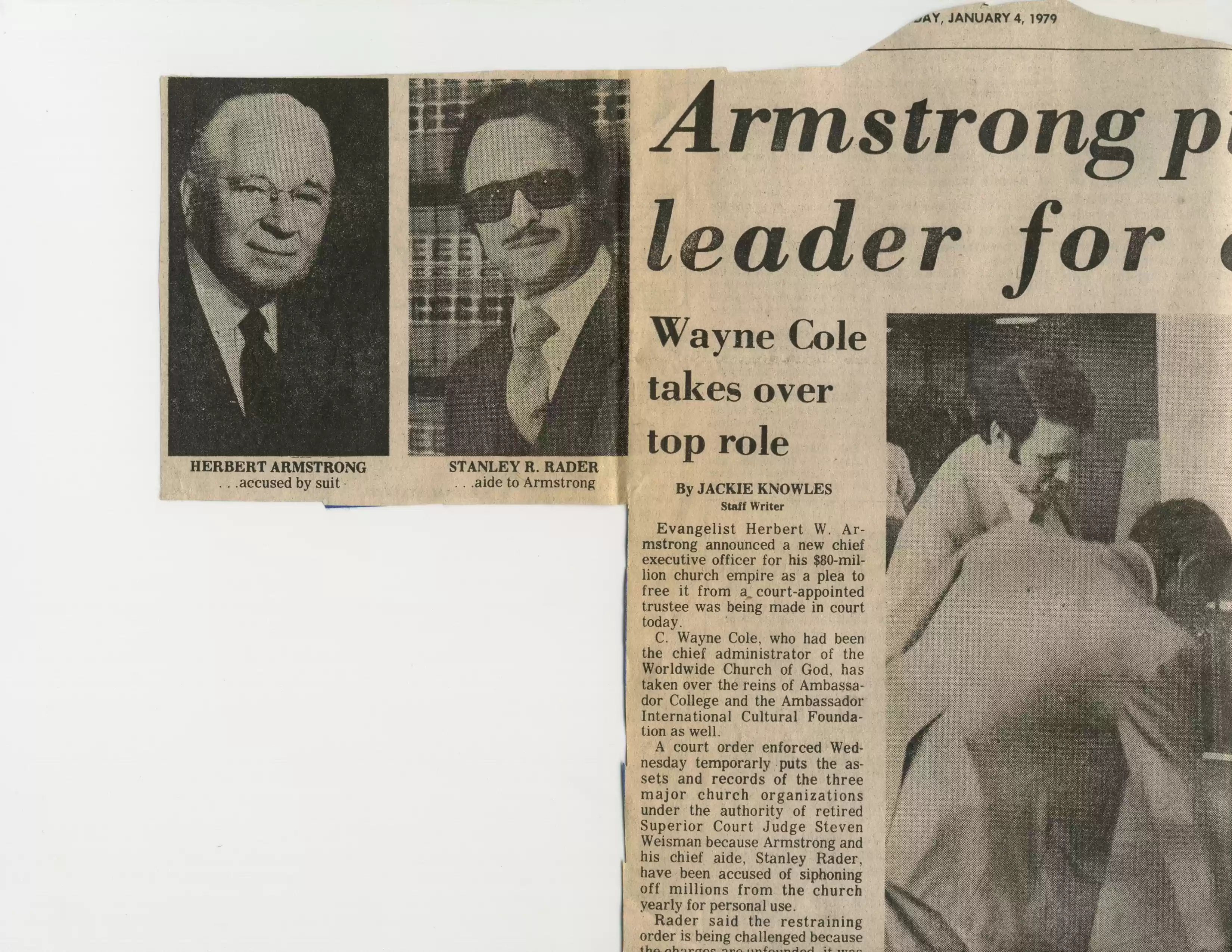 2. Pasadena Star News, 1-4-79